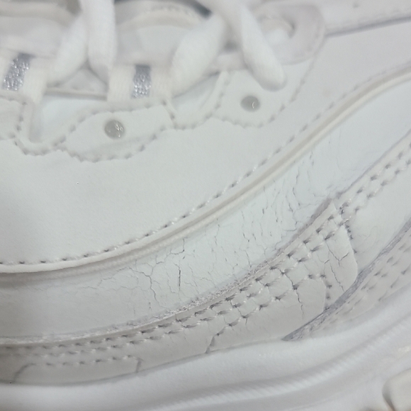Skechers White Memory Foam Sneakers - Picture 9 of 10